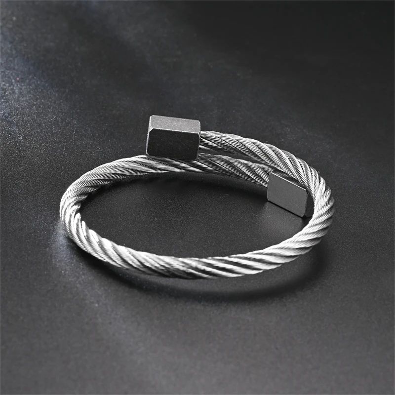Silver Titanium Cuff