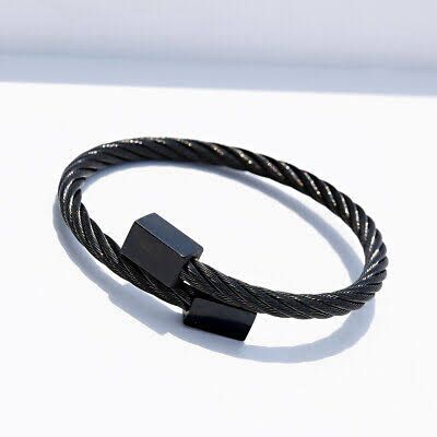 Black Titanium Cuff