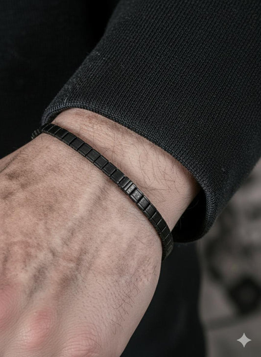 Simple Black Bracelet