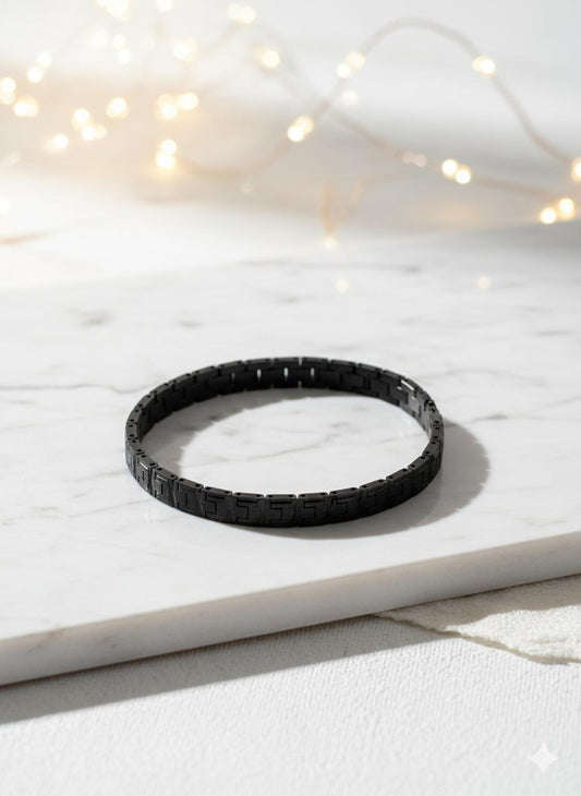 Simple Black Bracelet