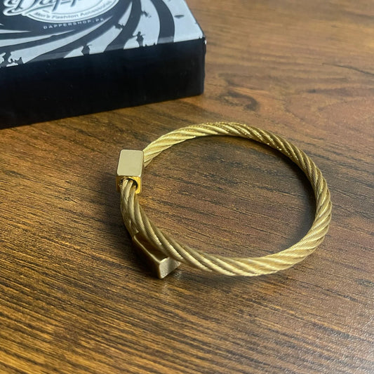 Golden Titanium Cuff