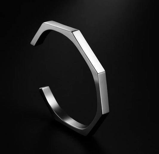 Hexa Cuff Bangle